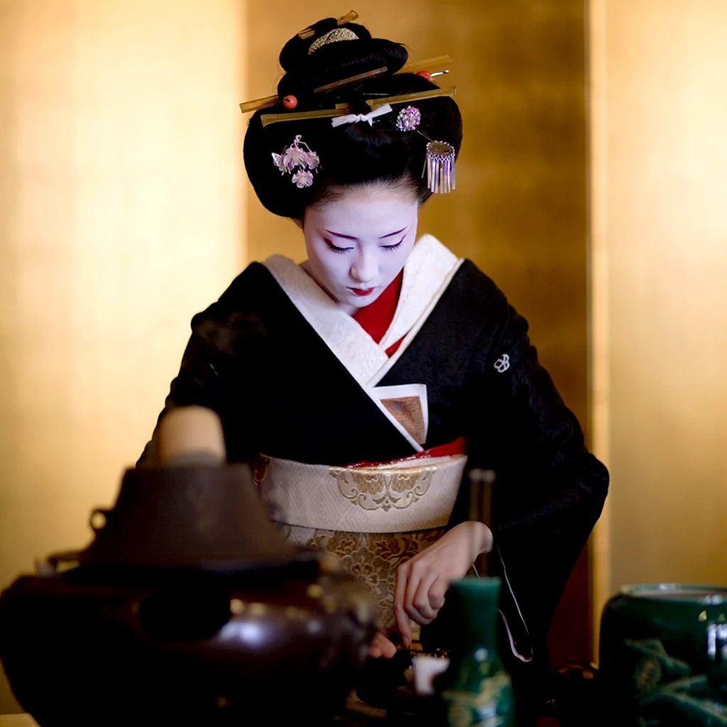 Чайная церемония в Японии гейши