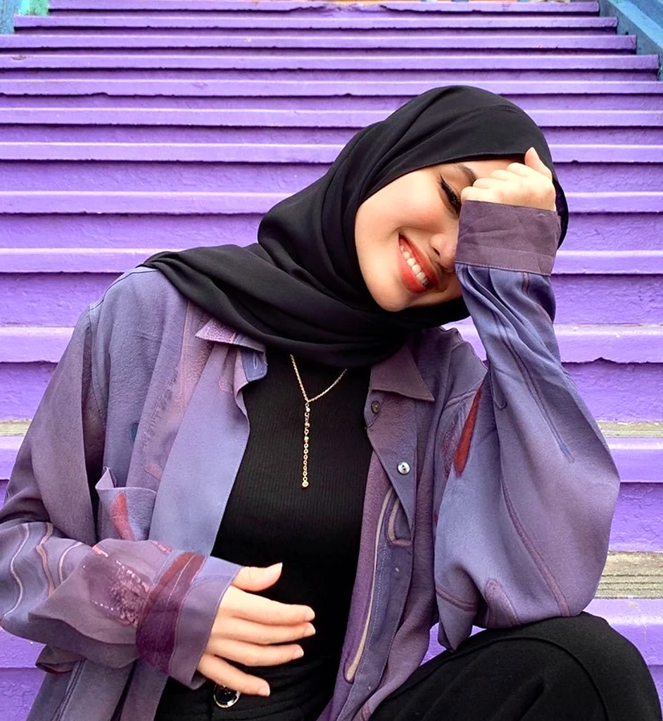 Джемима Хан в хиджабе