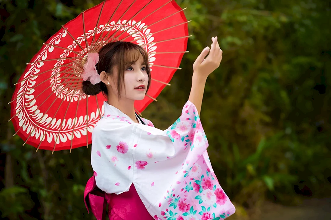 «Японка в кимоно» Автор Татьяна Яницкая