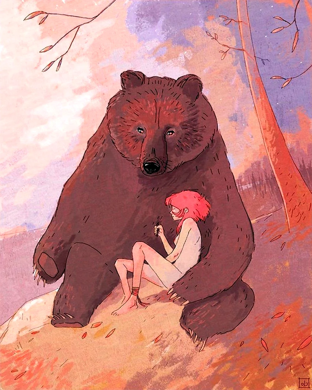 Natalie Rukavishnikova медведь