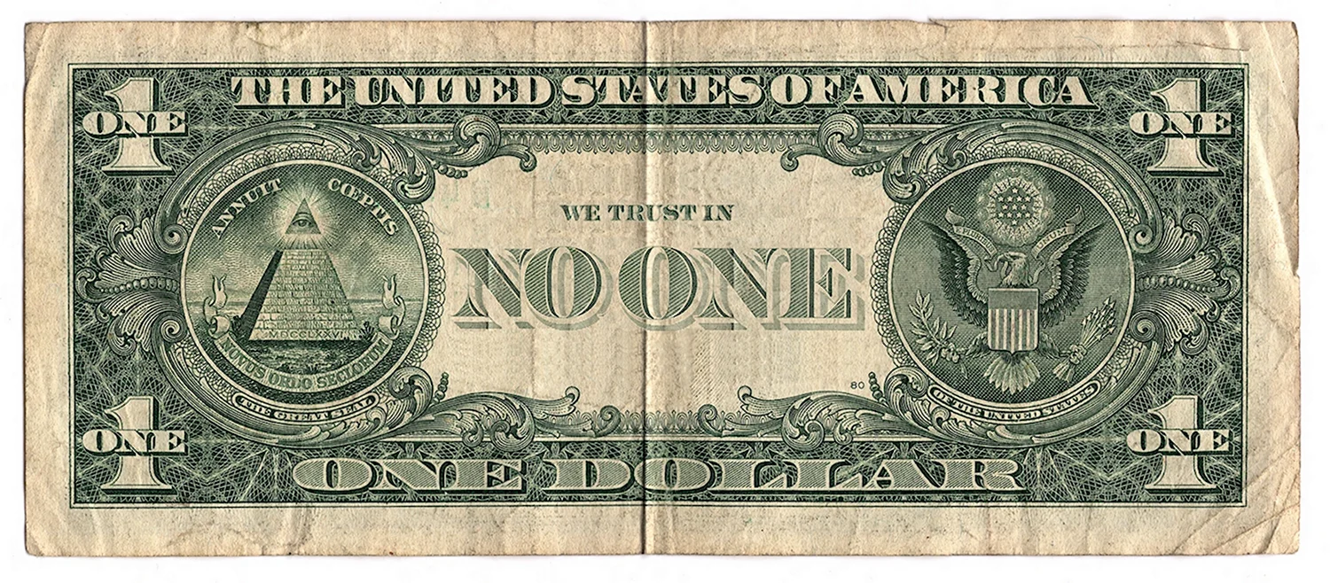 1 Доллар бумажный
