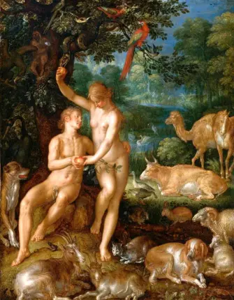 «Адам и ева» Франсуа Лемуан