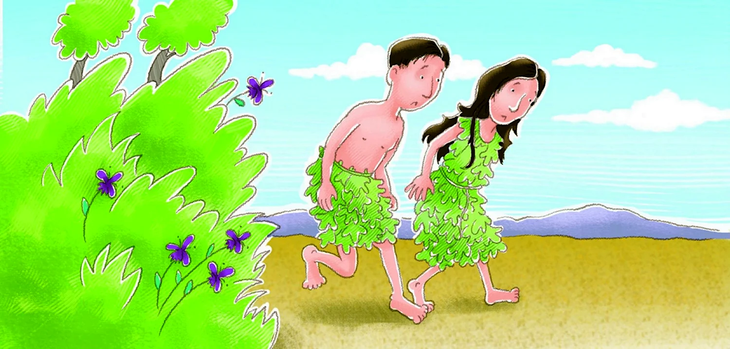 Адам и ева мультик для детей