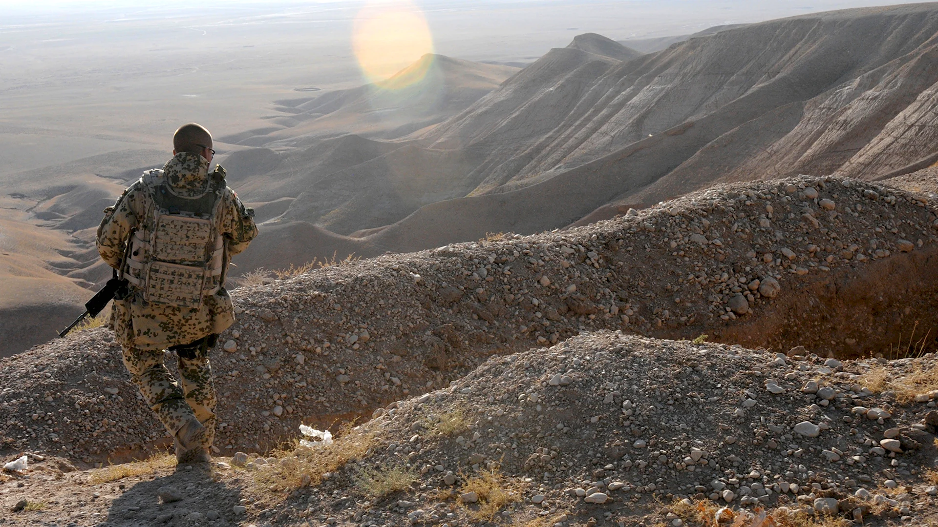 Афганистан хребты солдат