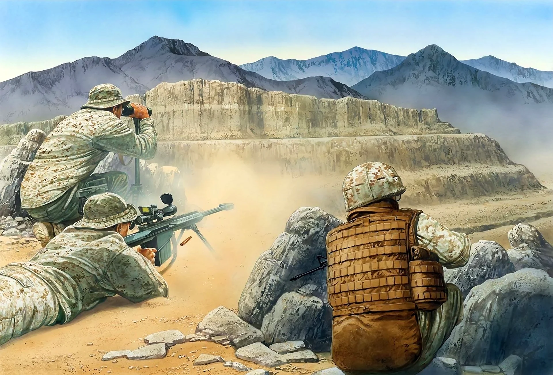 Афганистан война арт солдаты