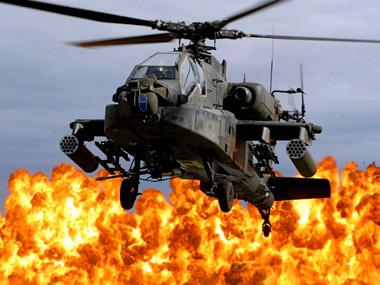 Ah-64 Apache крушение