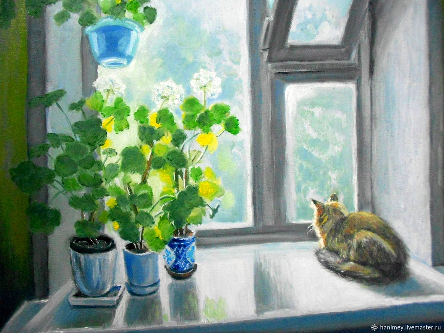 Александр Волков картины окно