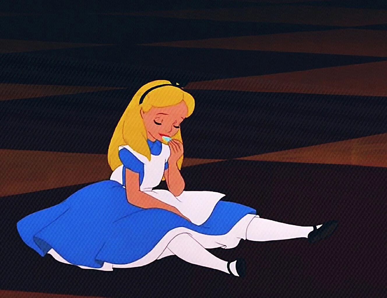 Алиса в стране чудес мультфильм 1951