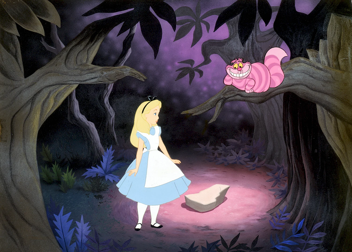 Алиса в стране чудес мультик Алиса и кот