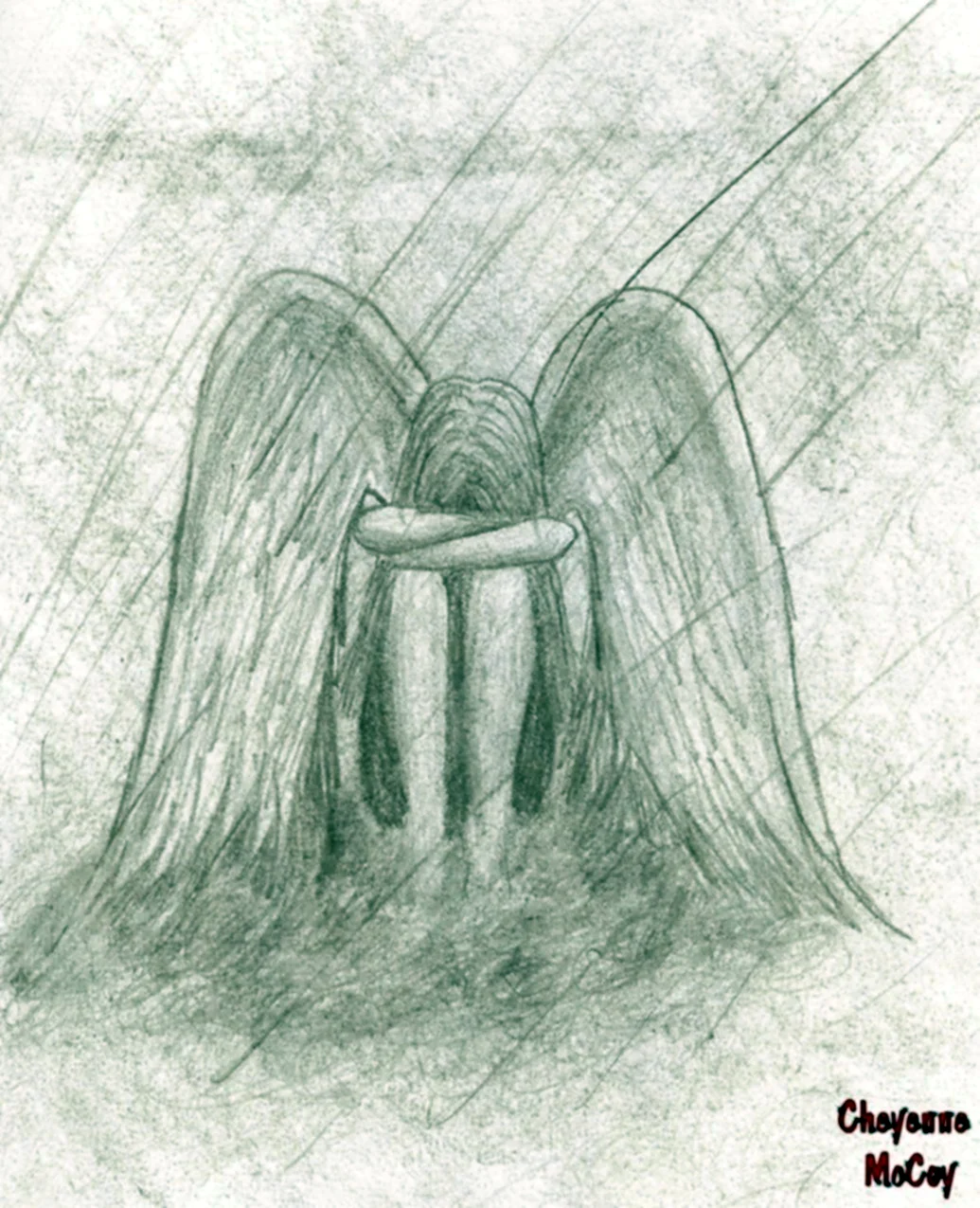Как рисуется ангел. Как нарисовать ангела поэтапно карандашом
