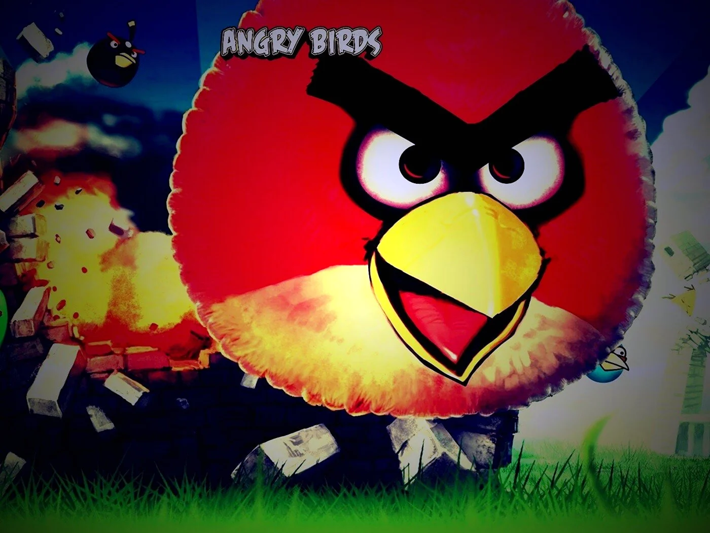 Angry Birds на рабочий стол