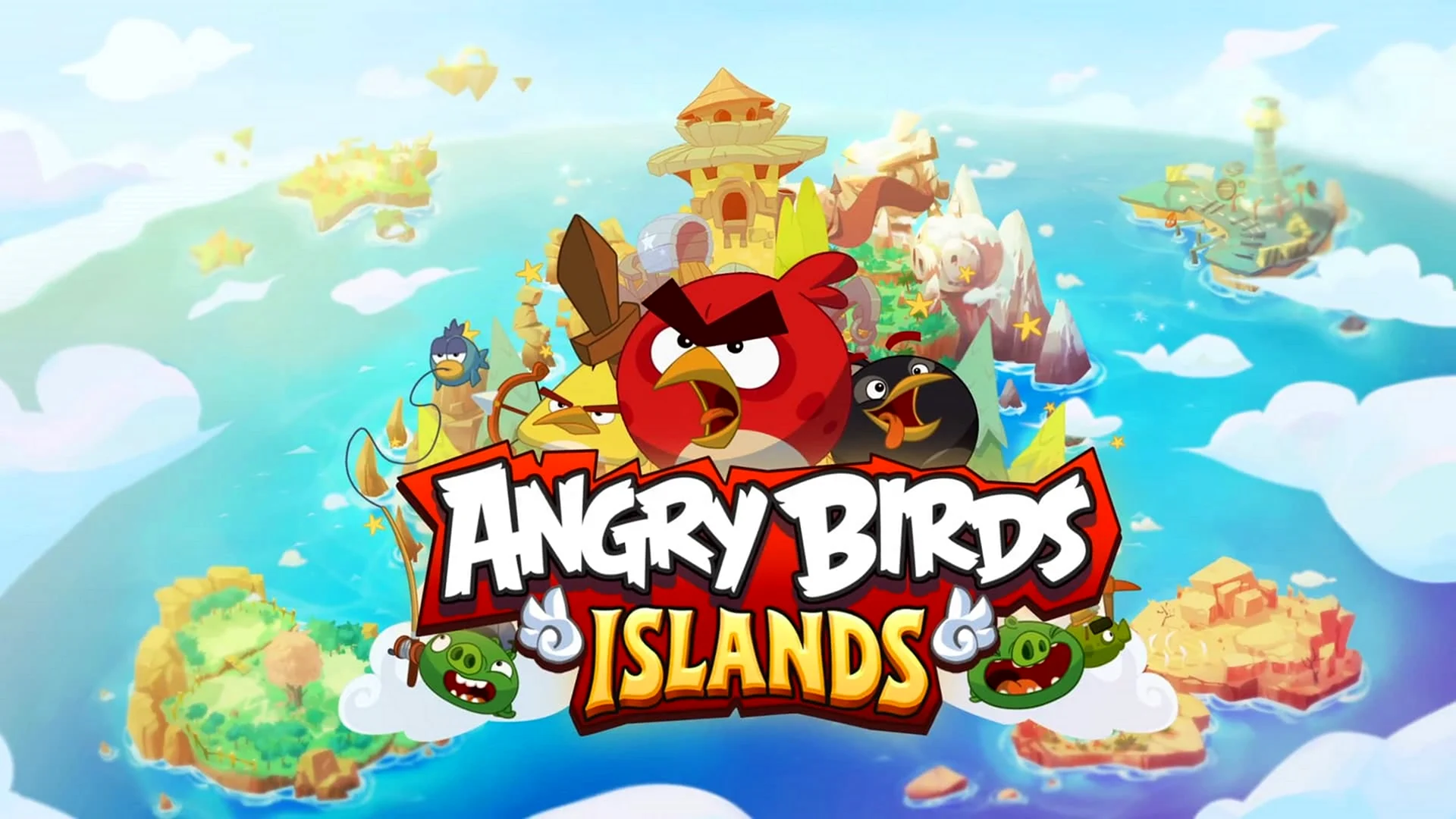 Angry Birds остров игра