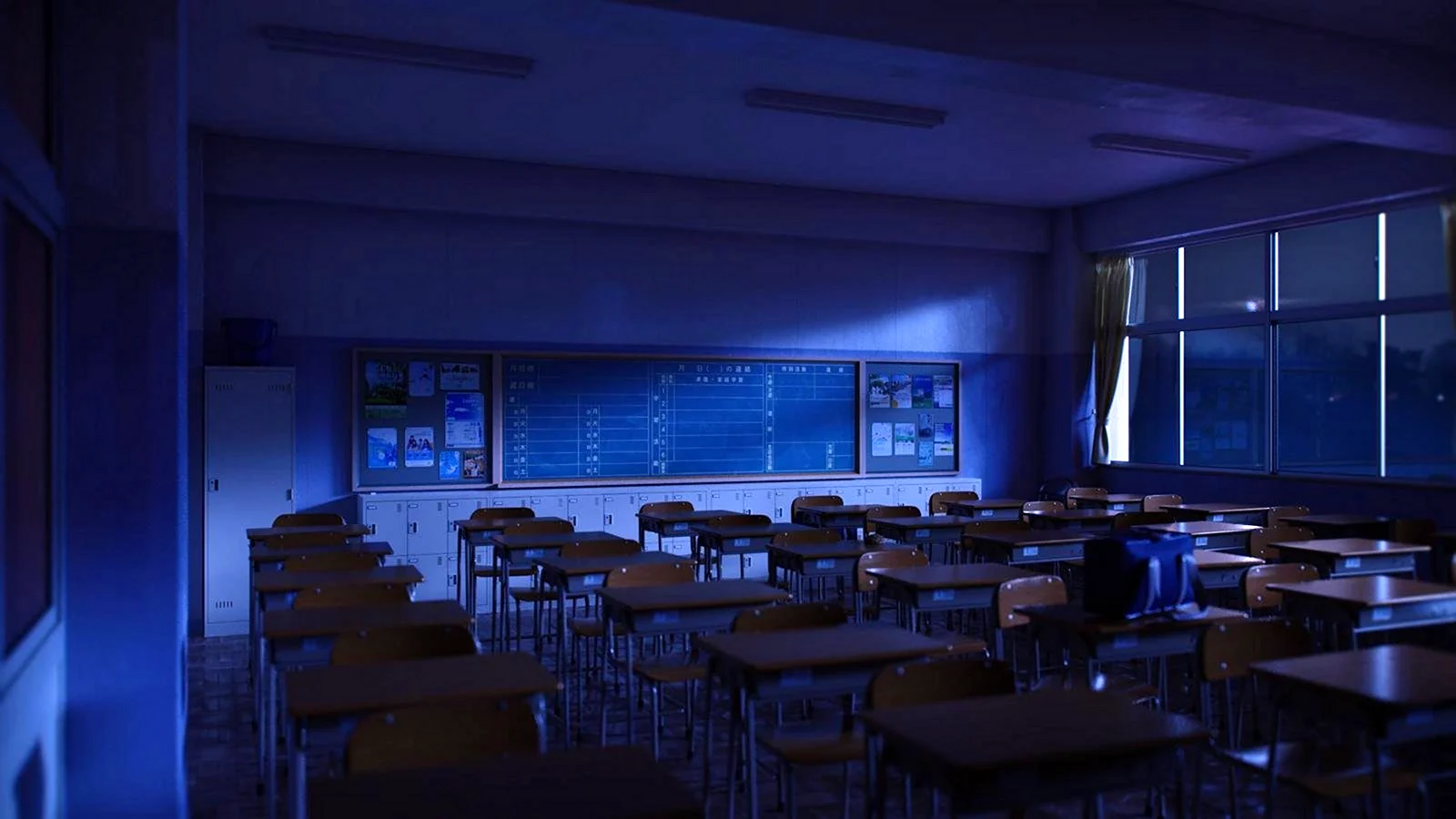 Аниме коридор школы для гача лайф ночь