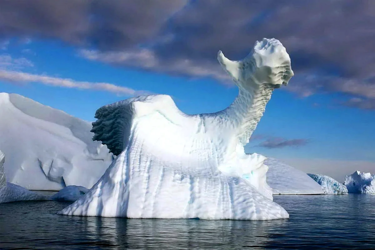 Антарктида материк айсберги