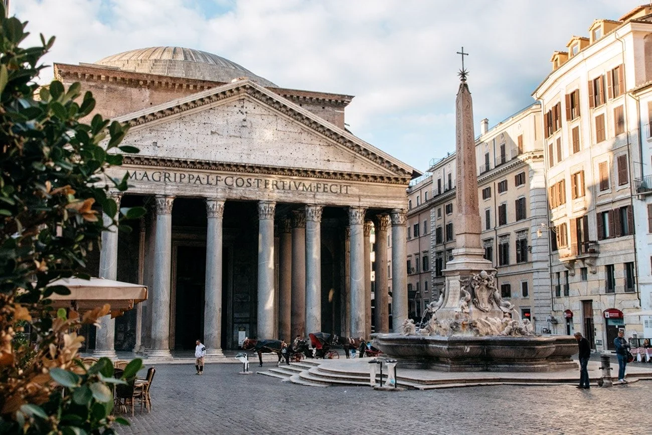 Архитектурные памятники Италии Пантеон г. Рим