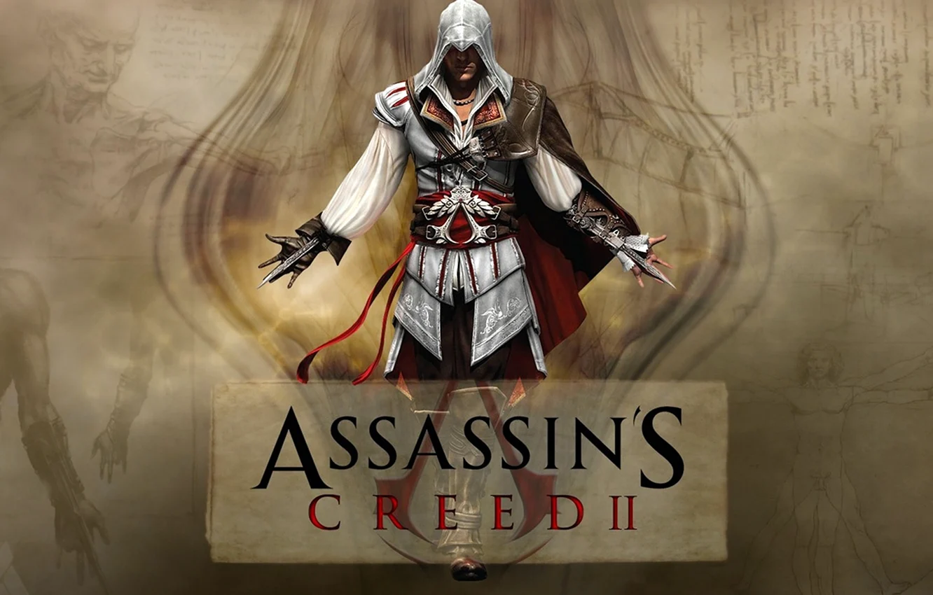 Assassins Creed 2 обложка обложка