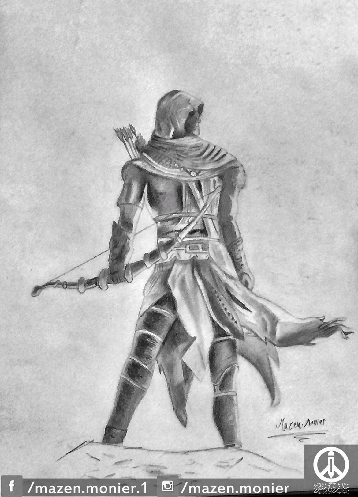Assassins Creed Origin раскраска