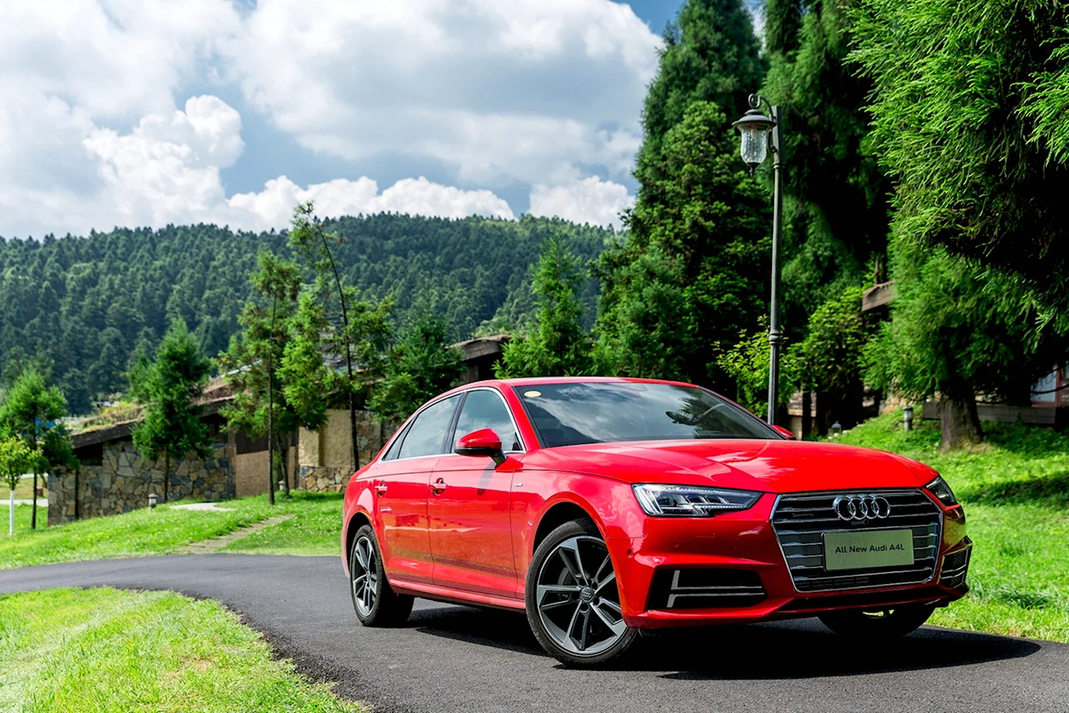 Audi Red a4 Touring