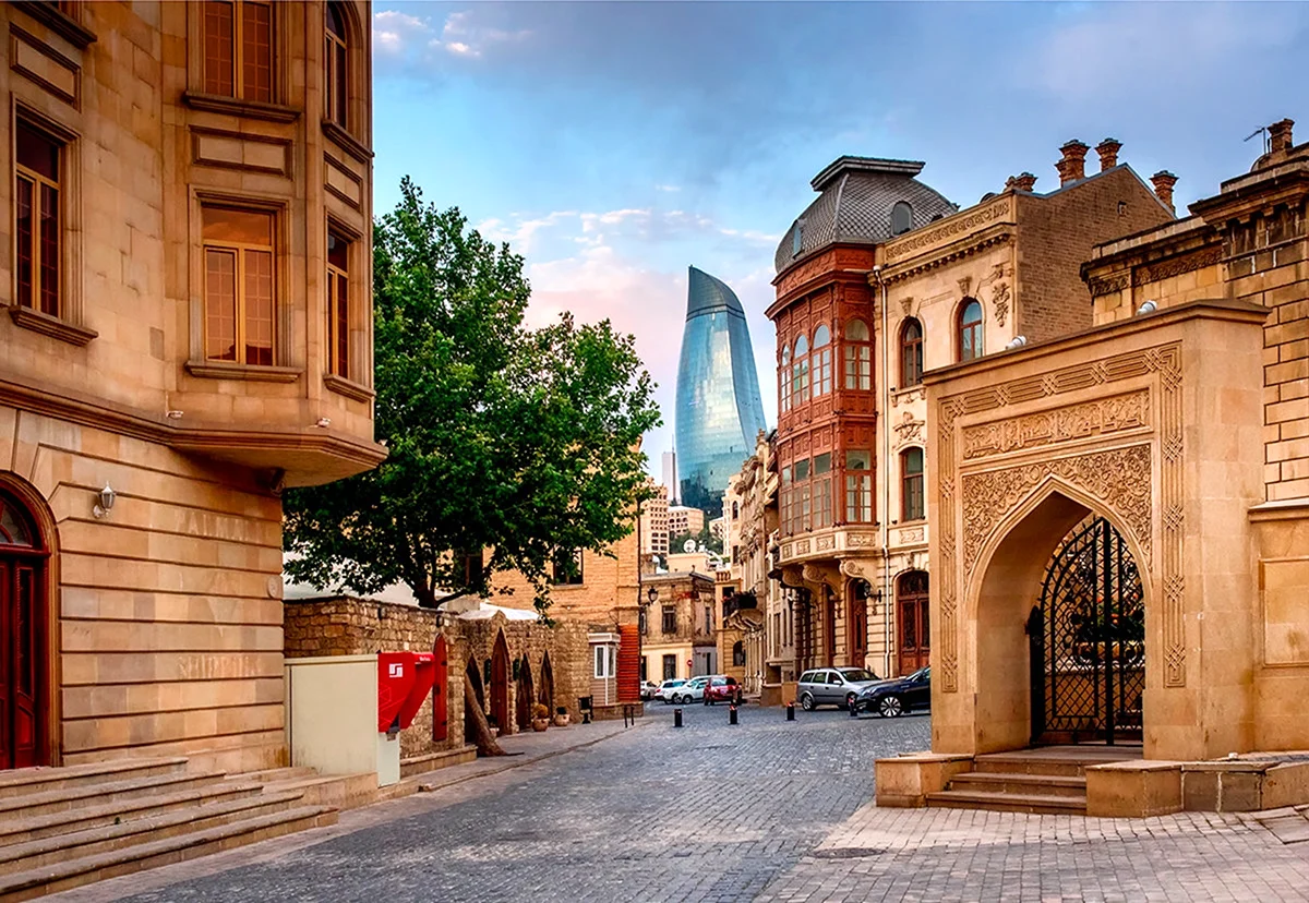 Азербайджан Баку Ичери-Шехер