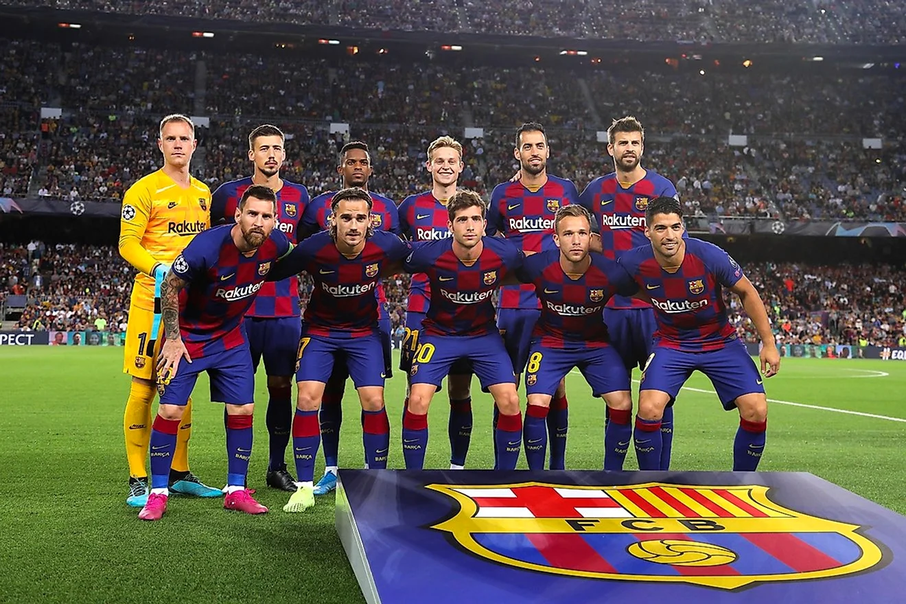 Барселона команда 2015