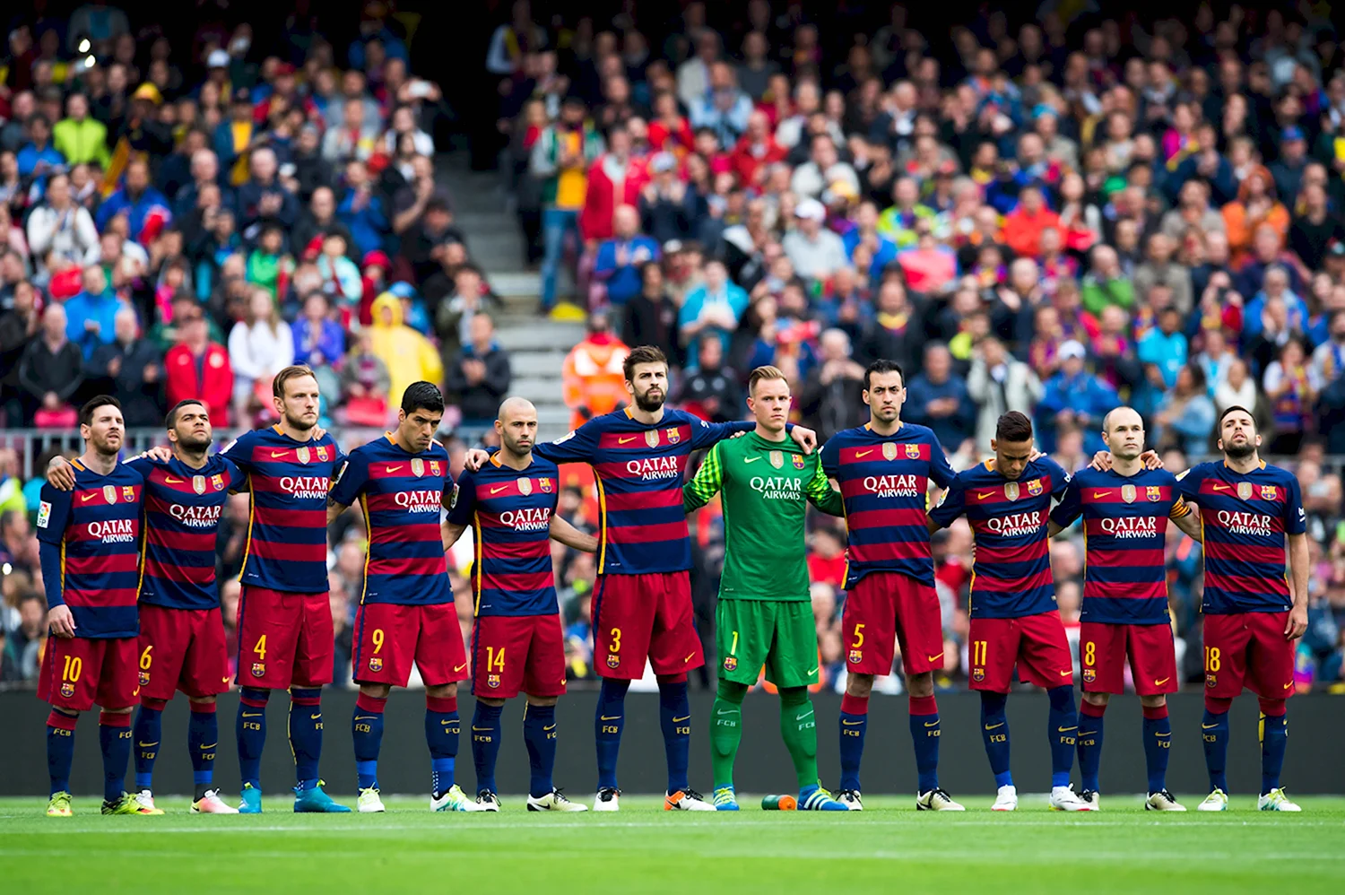 Барселона команда 2015