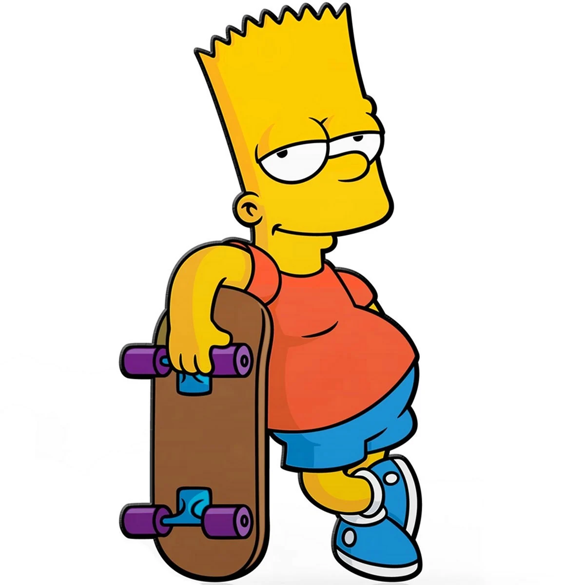Джан барт. Скейт Барта Симпсона. Барт симпсон со скейтом. Барт симпсон 3д. Барт Simpson на скейте.