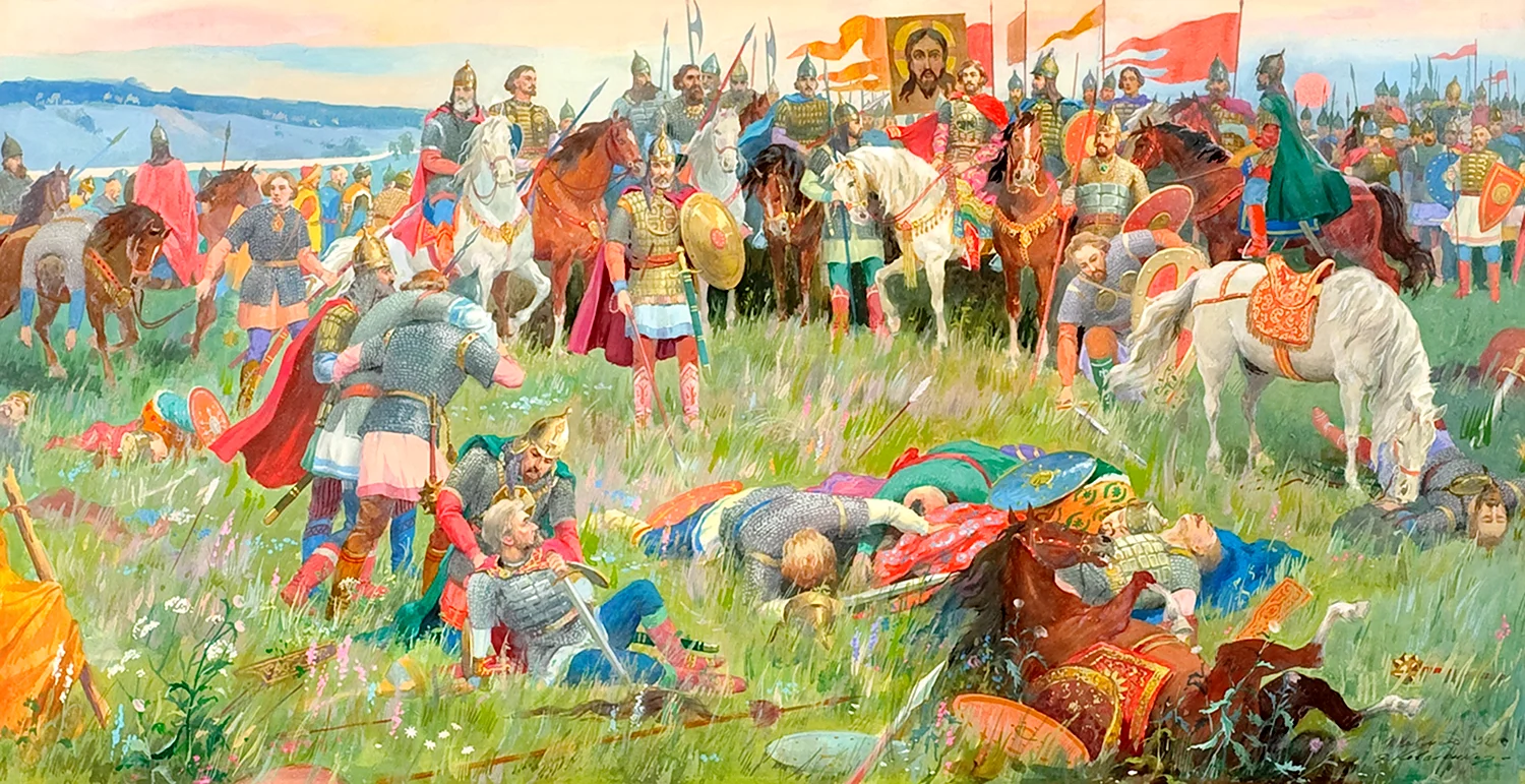 Битва на Туговой горе в Ярославле в 1257 году