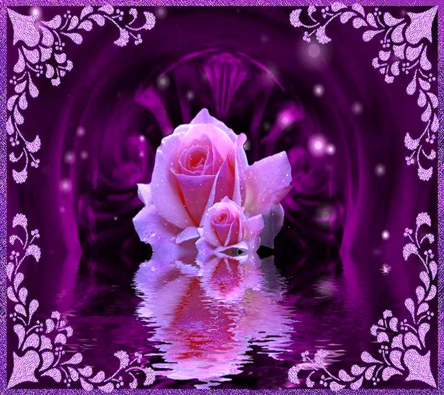 Благодарю в фиолетовом цвете