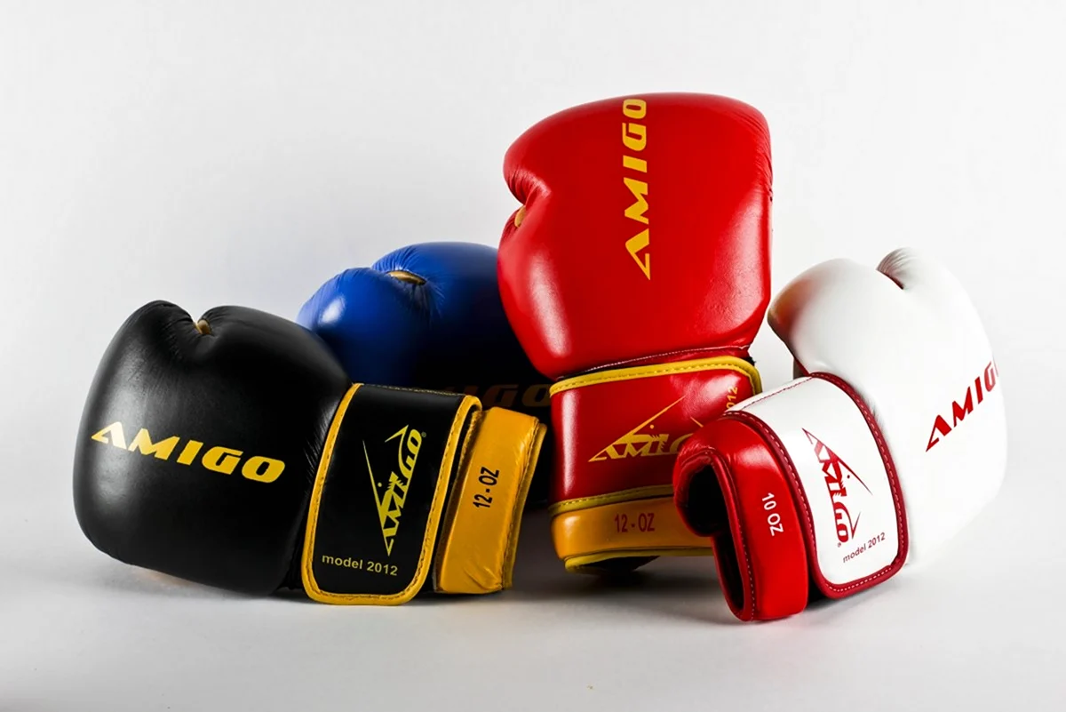 Боксерские перчатки amigo 10 oz
