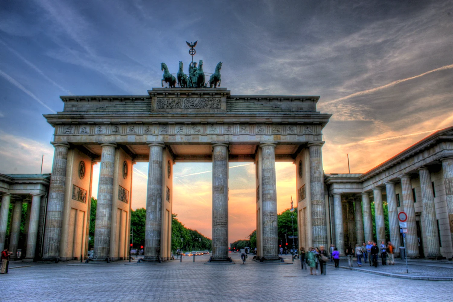 Brandenburger Tor Берлине фото