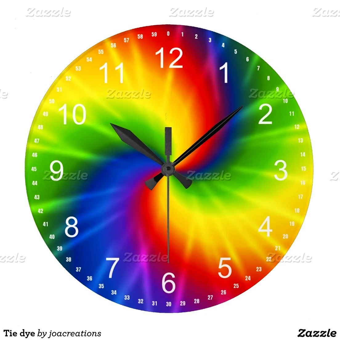 Часы настенные цветные