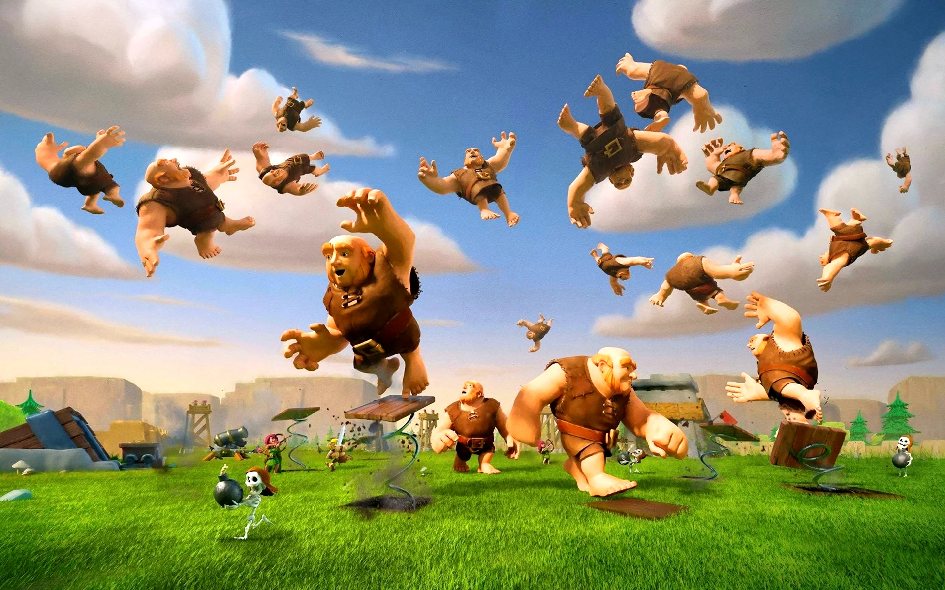 Clash of Clans фон