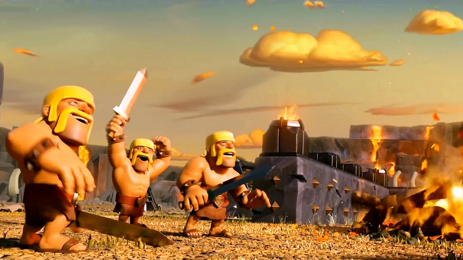 Clash of Clans фон
