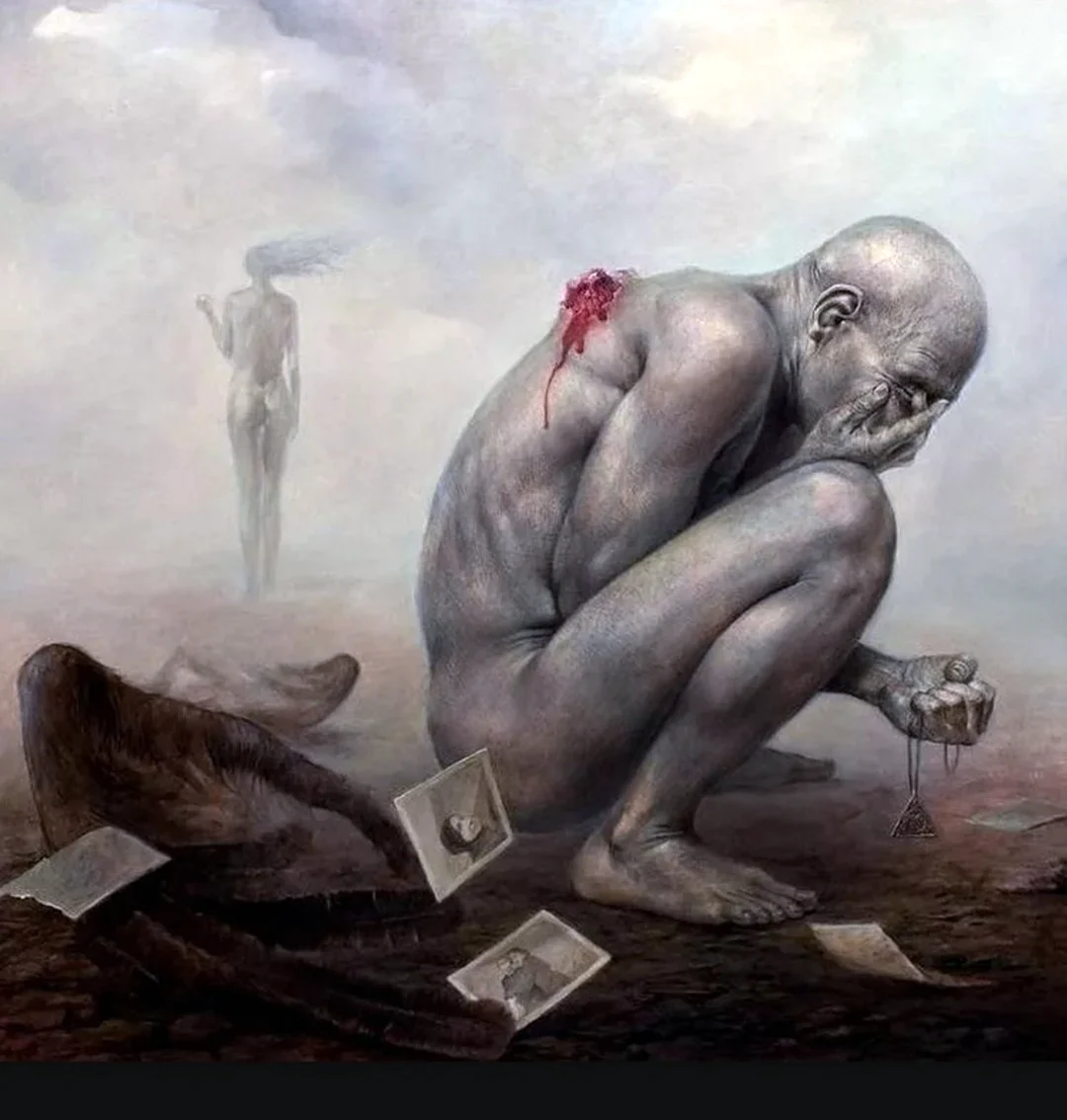 Дариуш Завадский картины уныние