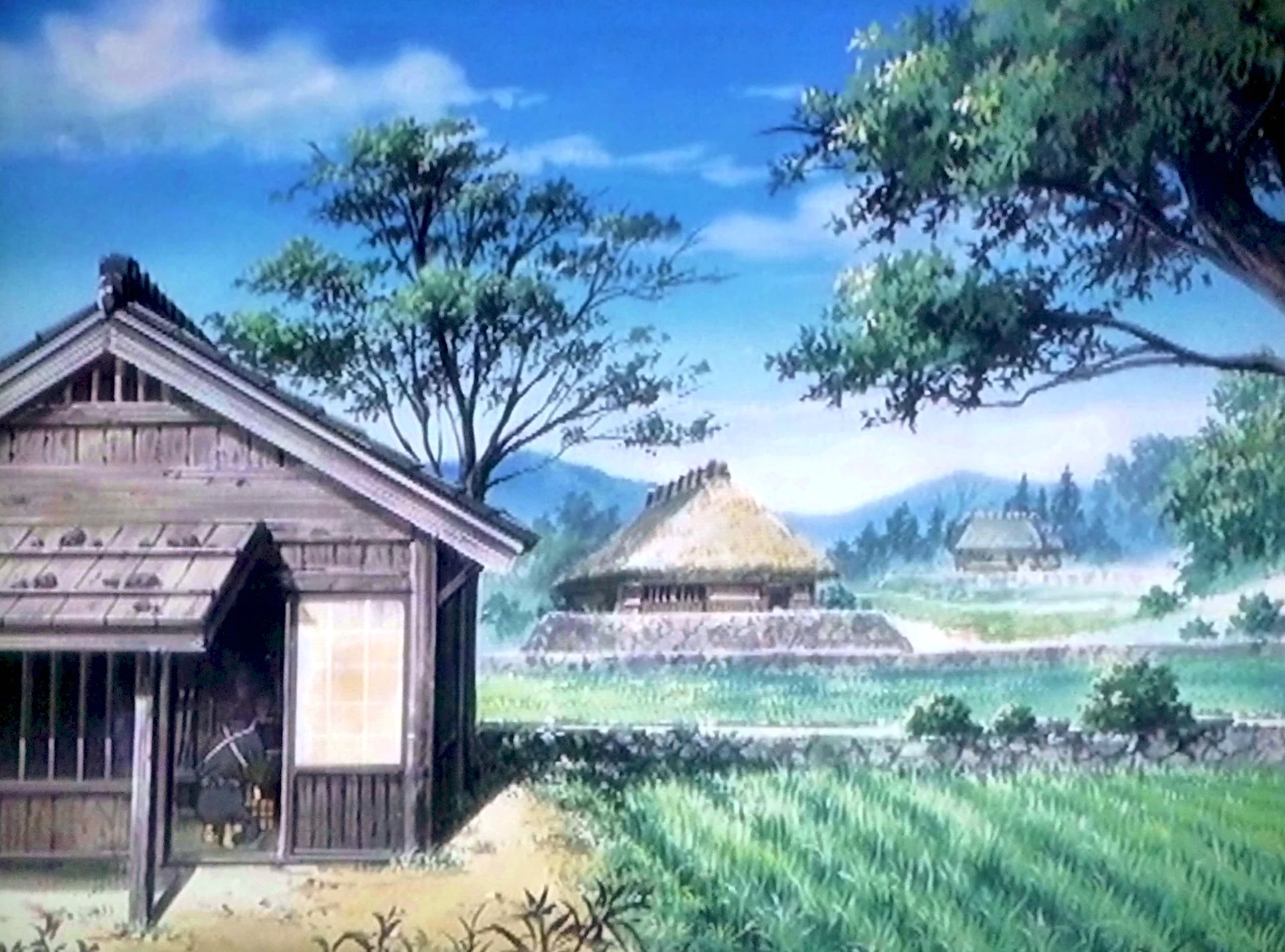 Деревня из аниме