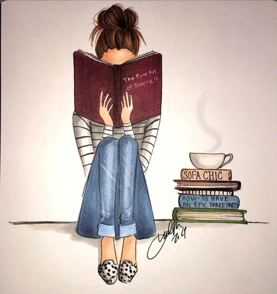 Девушка с книгой