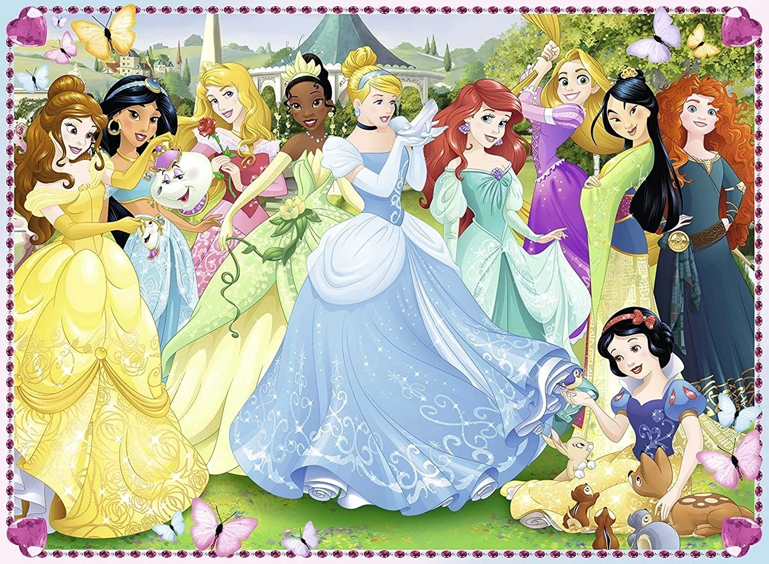 Disney принцессы - модницы