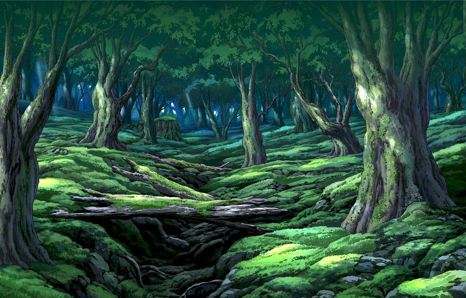 Дремучий лес Наруто