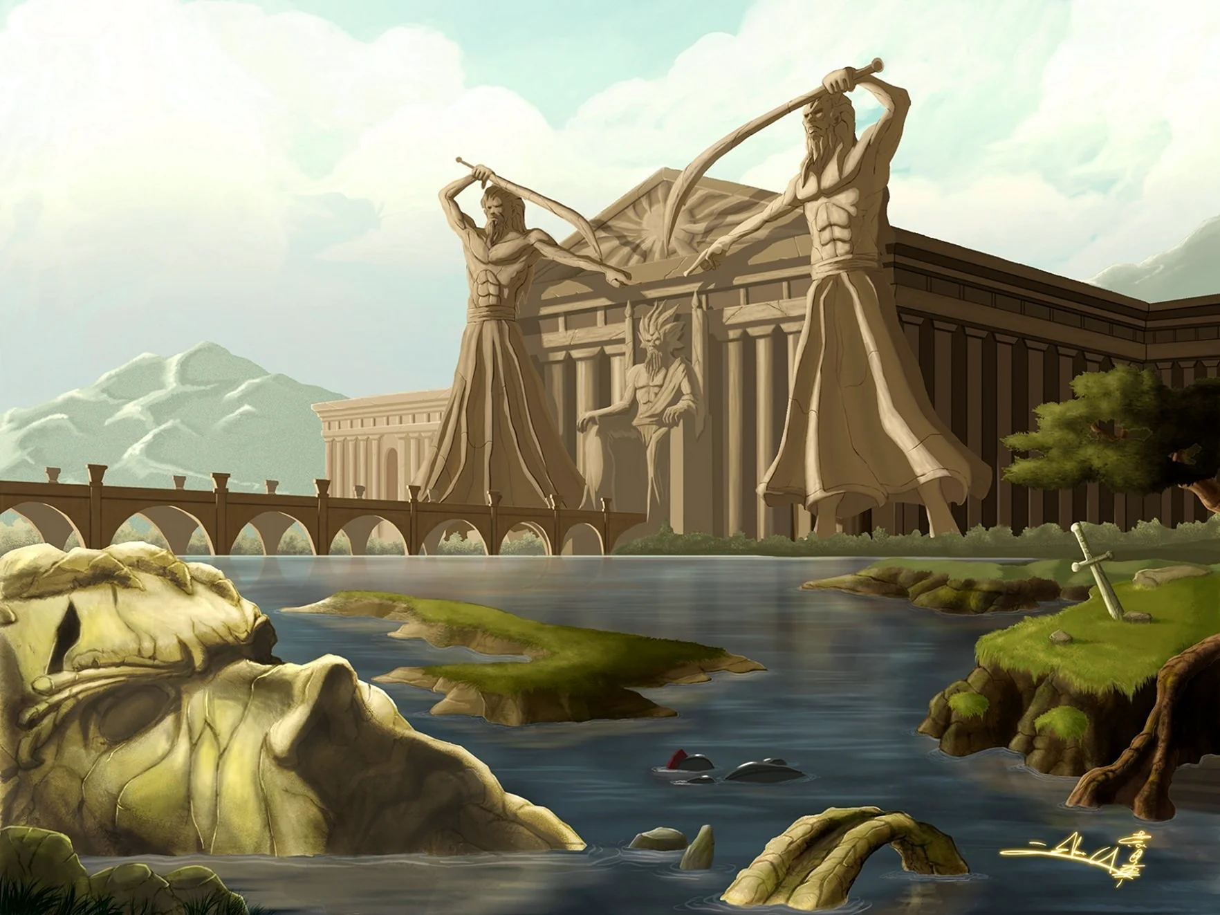 Древняя ггреция боги Олимп город