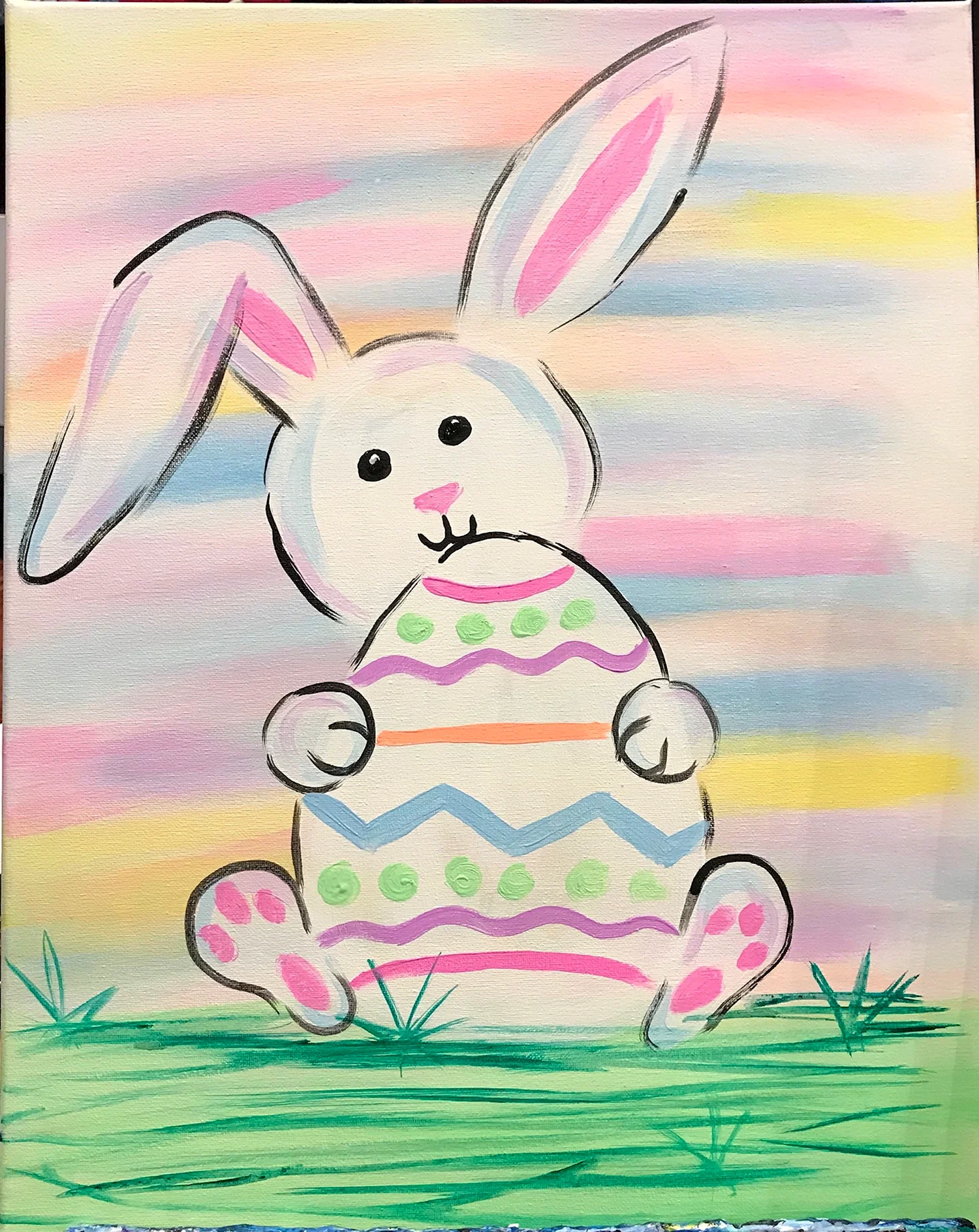 Easter Paintings for Kids