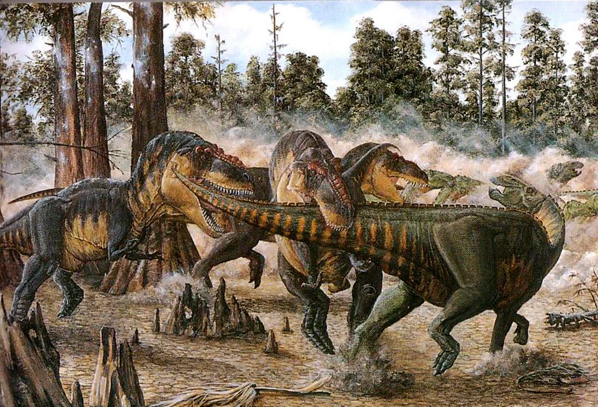 Эдмонтозавр палеоарт