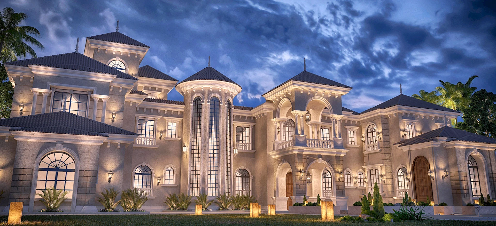 Элитный двухэтажный дом Катар