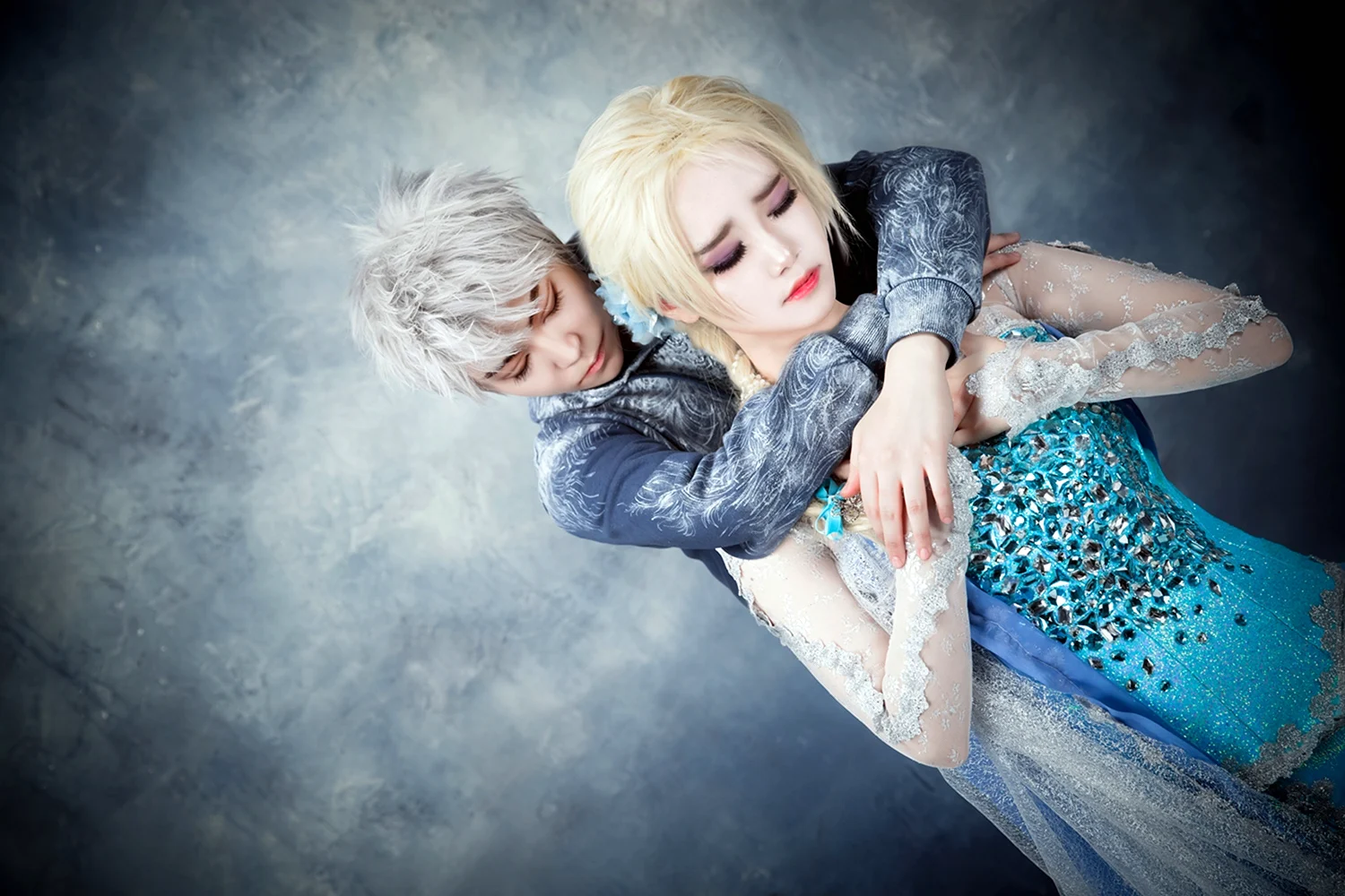 Elsa and Jack Frost Cosplay
