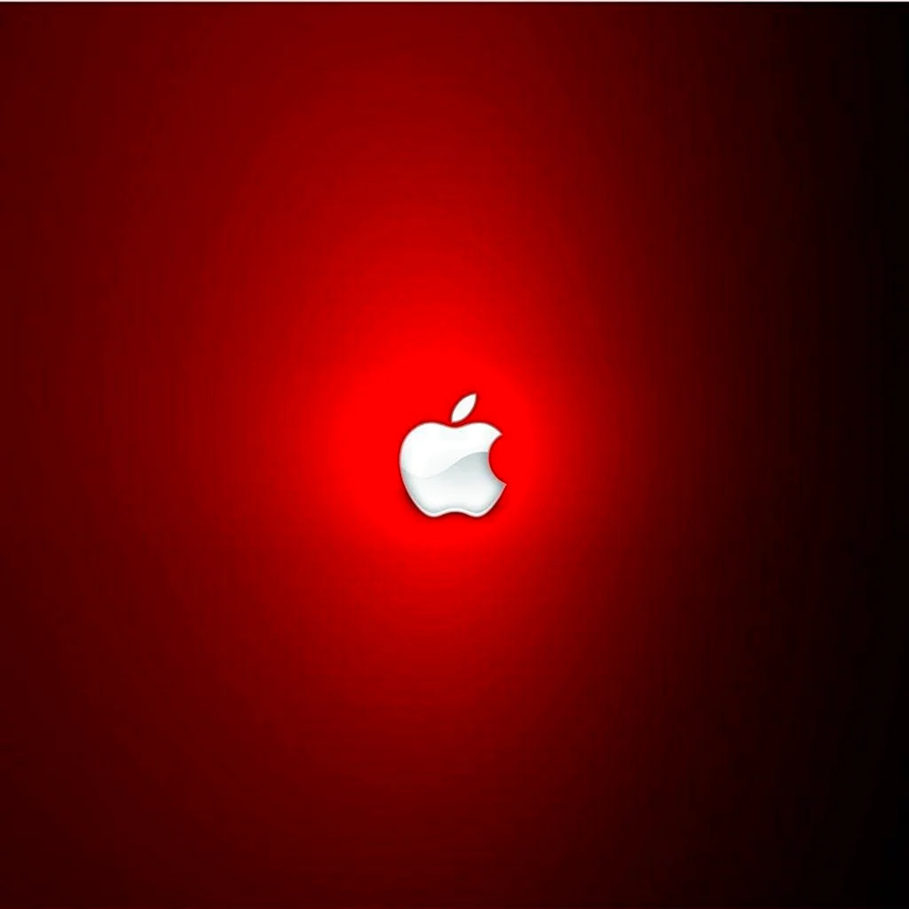 Эпл красное яблоко Эппл