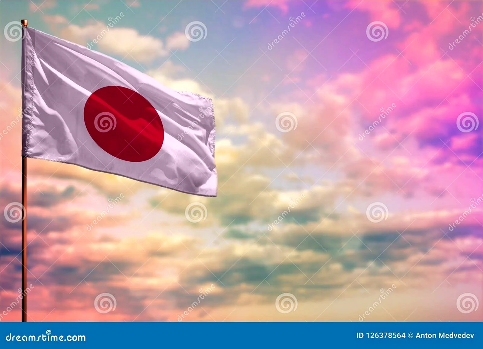 Флаг Японии Эстетика