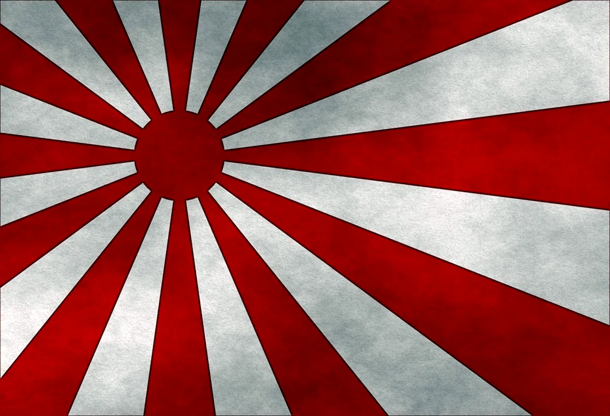 Флаг камикадзе Япония