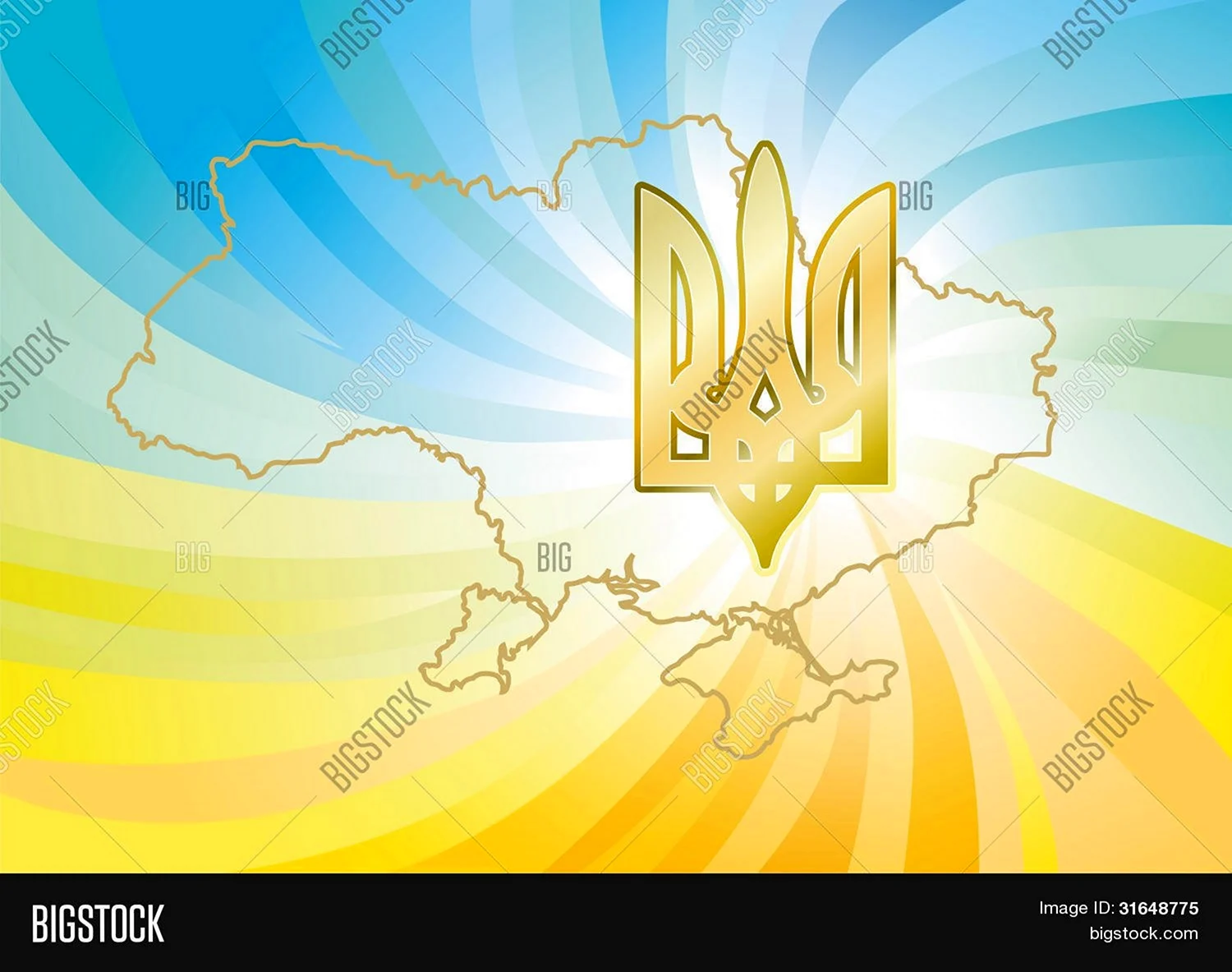 Фон для презентации Украина