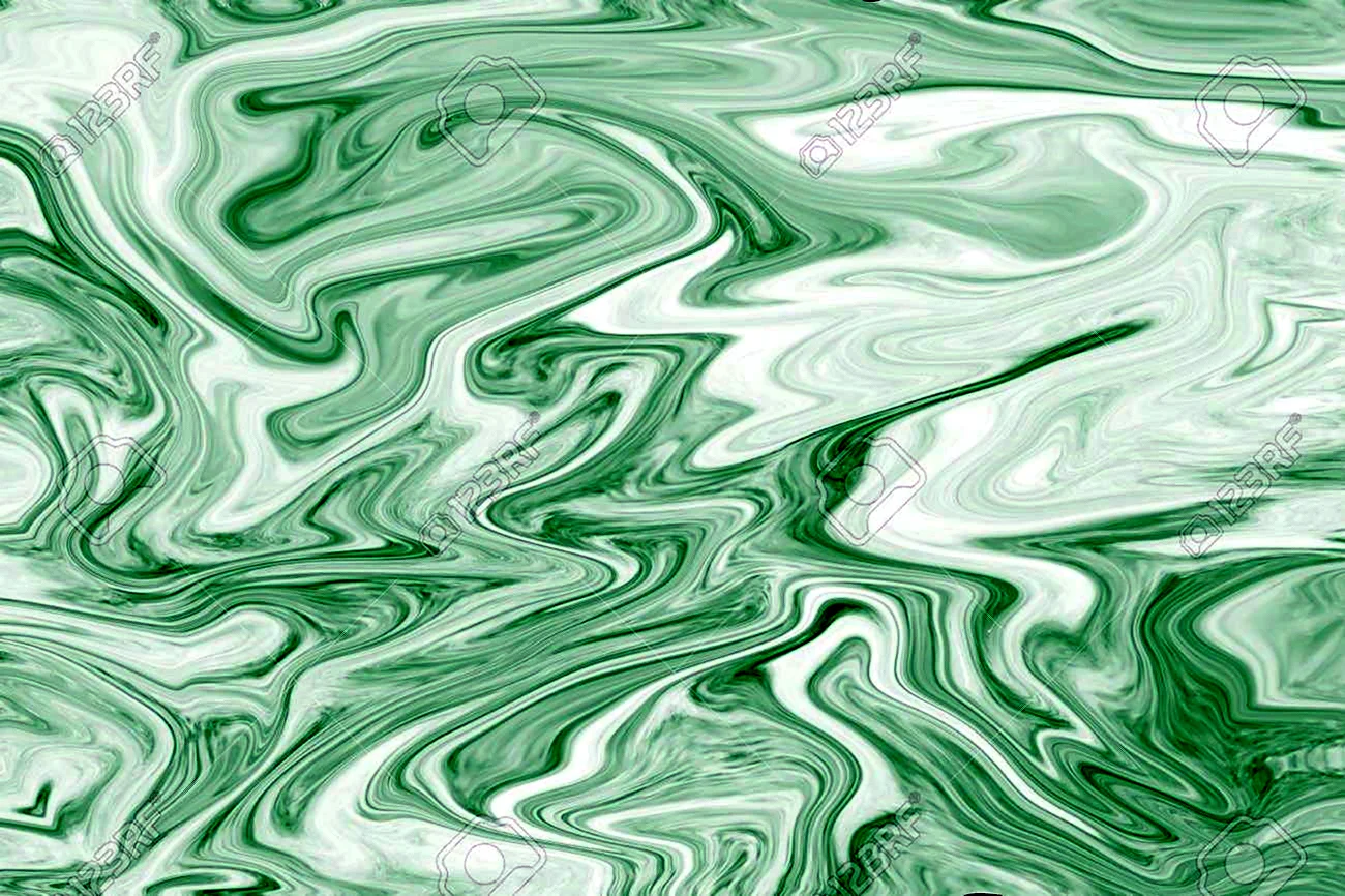 Фон мрамор белый с зеленым