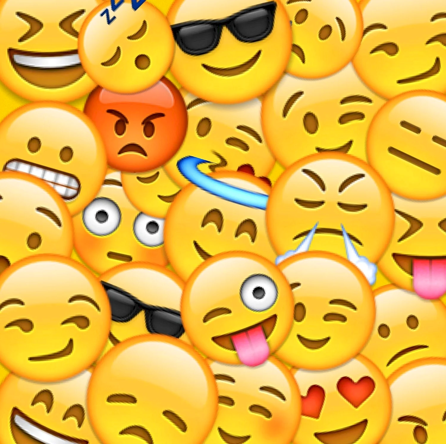 Открытка Смайлик на черепе Emoji