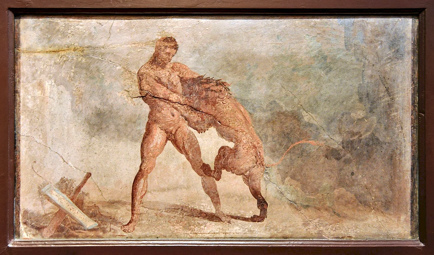 Геракл фреска Помпеи
